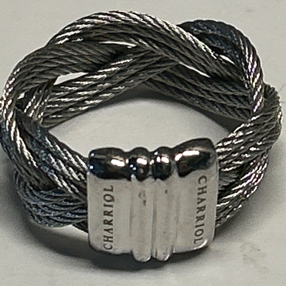 Charriol Twisted  Cable Ring - Picture 2 of 3